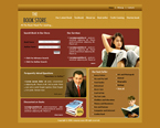 Books Website Template RG-F0001-BK