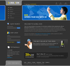 Communications Website Template Fashion Jewelry