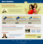 Communications Website Template ARP-0001-JEW