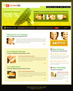 Communications Website Template DEB-0002-JEW