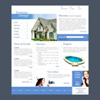 Exterior Design Website Template PR-0002-EX