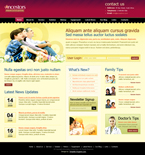 Family Website Template DPK-0001-FAM
