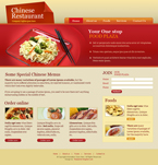 Food & Restaurant Website Template SKT-0001-FR