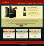 Hosting Website Template SJY-W0003-HOS