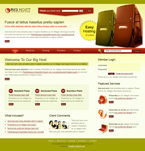 Hosting Website Template TNS-0002-HOS