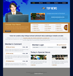 Media Website Template SNJ-0002-ME