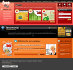 Web Design CSS Template PKR-C0005