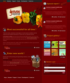 Web Design CSS Template PKR-C0016